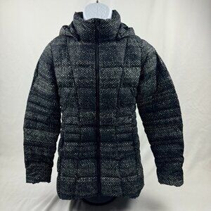 The North Face Jacket Goose Down Hoodie Women Size S Black